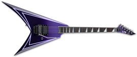 LTD SIGNATURE SERIES Alexi Hexed Purple Fade w/Pinstripes 6-String Electric Guitar 